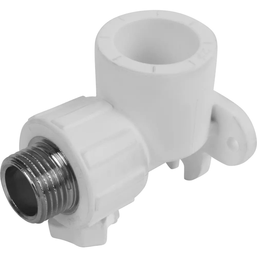 ПОЛИТЭК Настенная водорозетка для углового соединения труб 1/2"x25 мм 13565107 STLM-0003381 - Вид №3