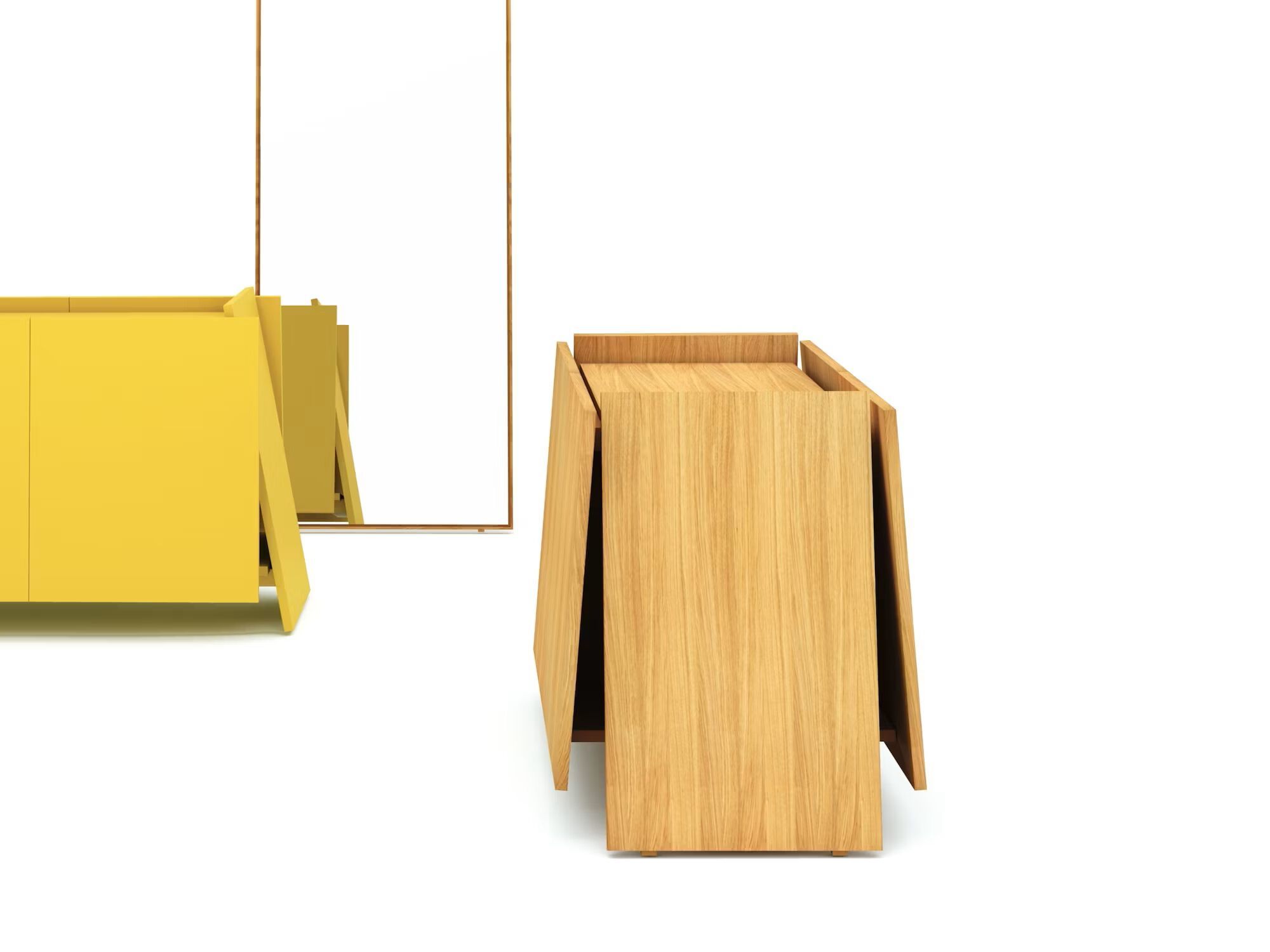 Деревянный шпон Moca PLANK CABINET ARCH-00093838 - Вид №1