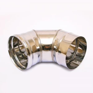 Колено угол 90" Ferrum Ф150 (430/0,5мм)