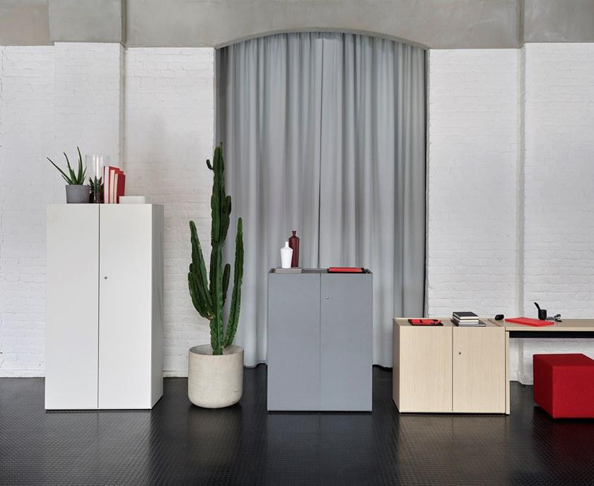 Citterio Высокий офисный шкаф с распашными дверцами с замком Bridge sun-id-1392916 - Вид №1