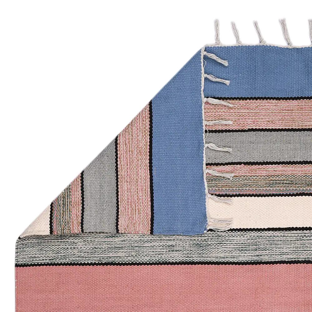 Коврик декоративный KREAFORTA Mysore 120x180 см хлопок цвет бежевый STLM-2027254 - Вид №4