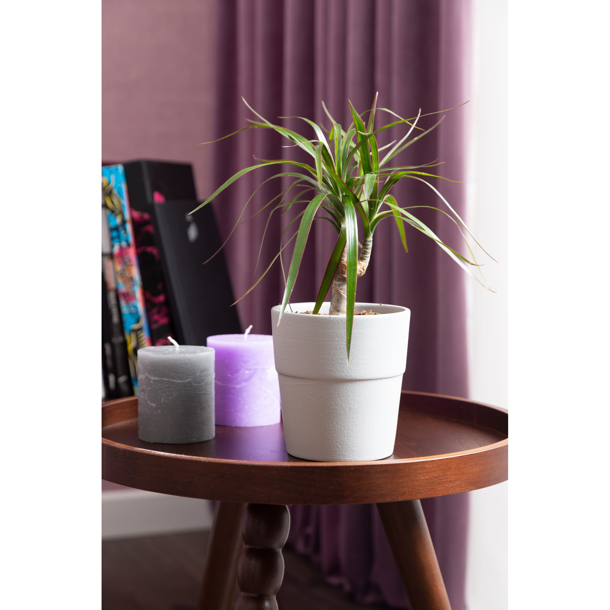 82018413 Свеча-столбик «Рустик», 7х8 см, цвет серый Santreyd  - Вид №5