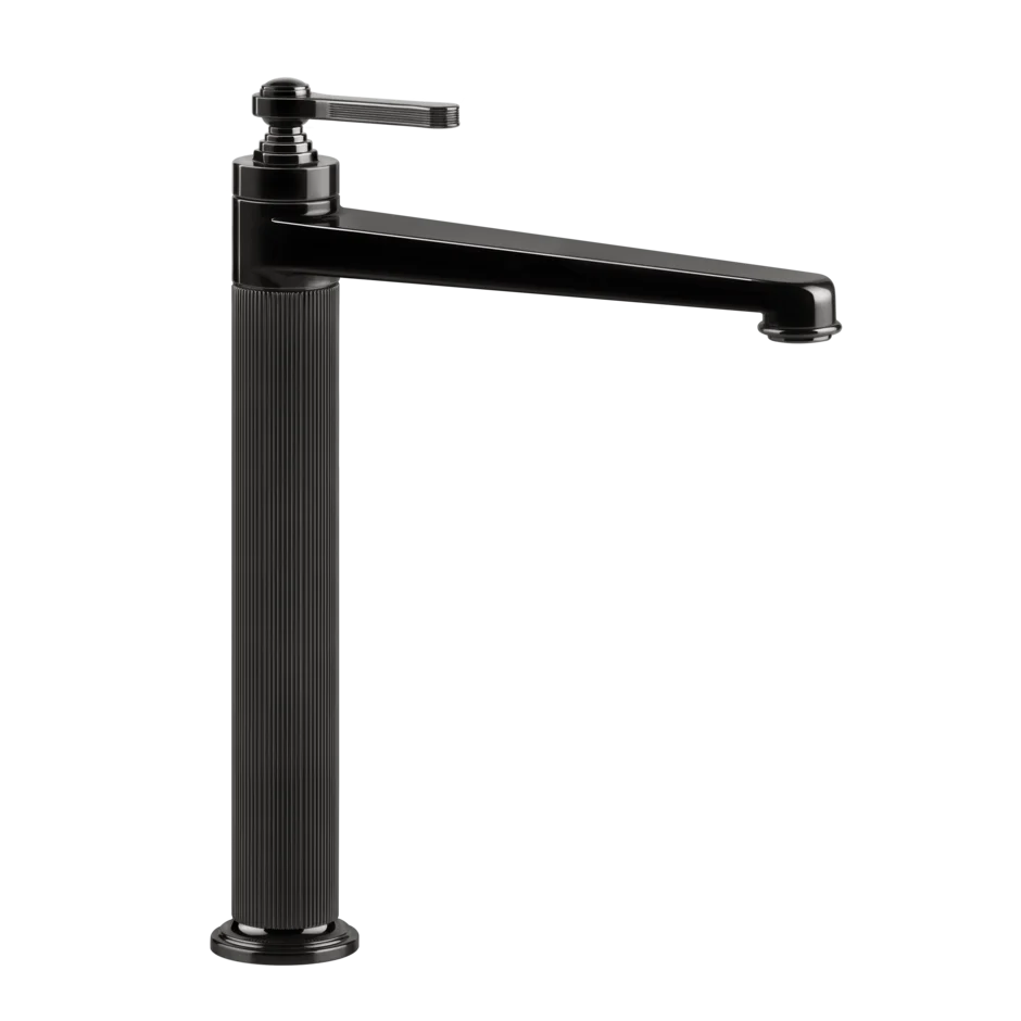 Смеситель для умывальника 65003 706 Gessi Venti20 ЧЕРНЫЙ МЕТАЛЛ PVD 65003706