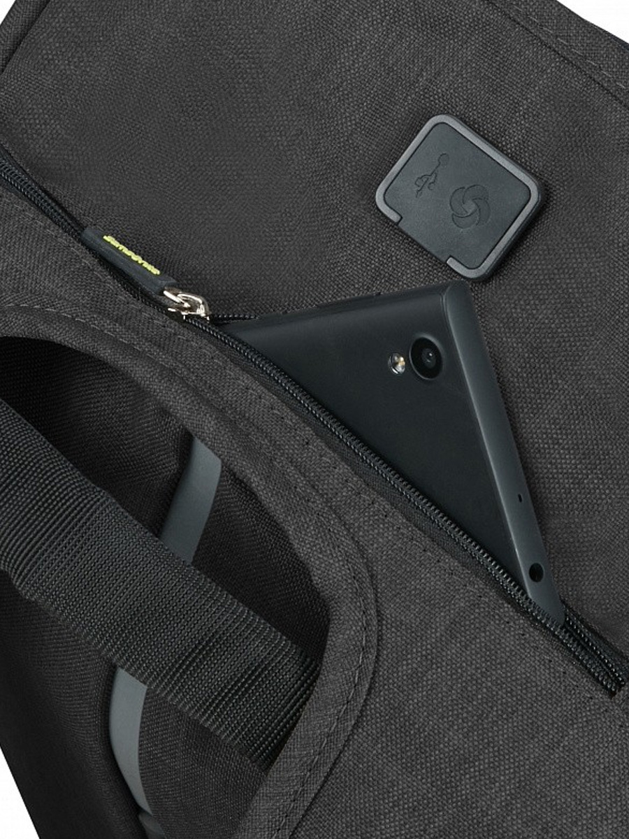 KA6-09001 Рюкзак для ноутбука KA6*001 Laptop Backpack 15.6 Samsonite Securipak  - Вид №8