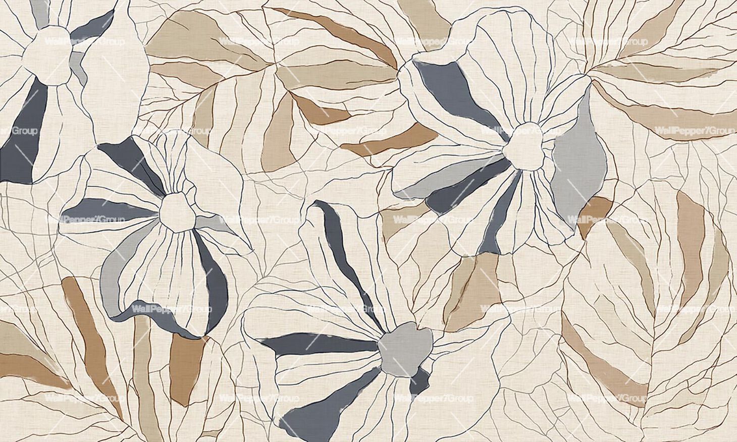 Тропические обои ПВХ бесплатно, экологически чистые, моющиеся WallPepper окружающая среда ARCH-00087312 - Вид №1