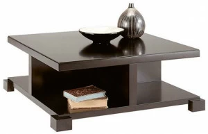 SELVA Низкий квадратный деревянный журнальный столик  3716