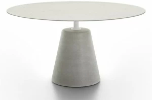 MDF Italia Круглый бетонный стол