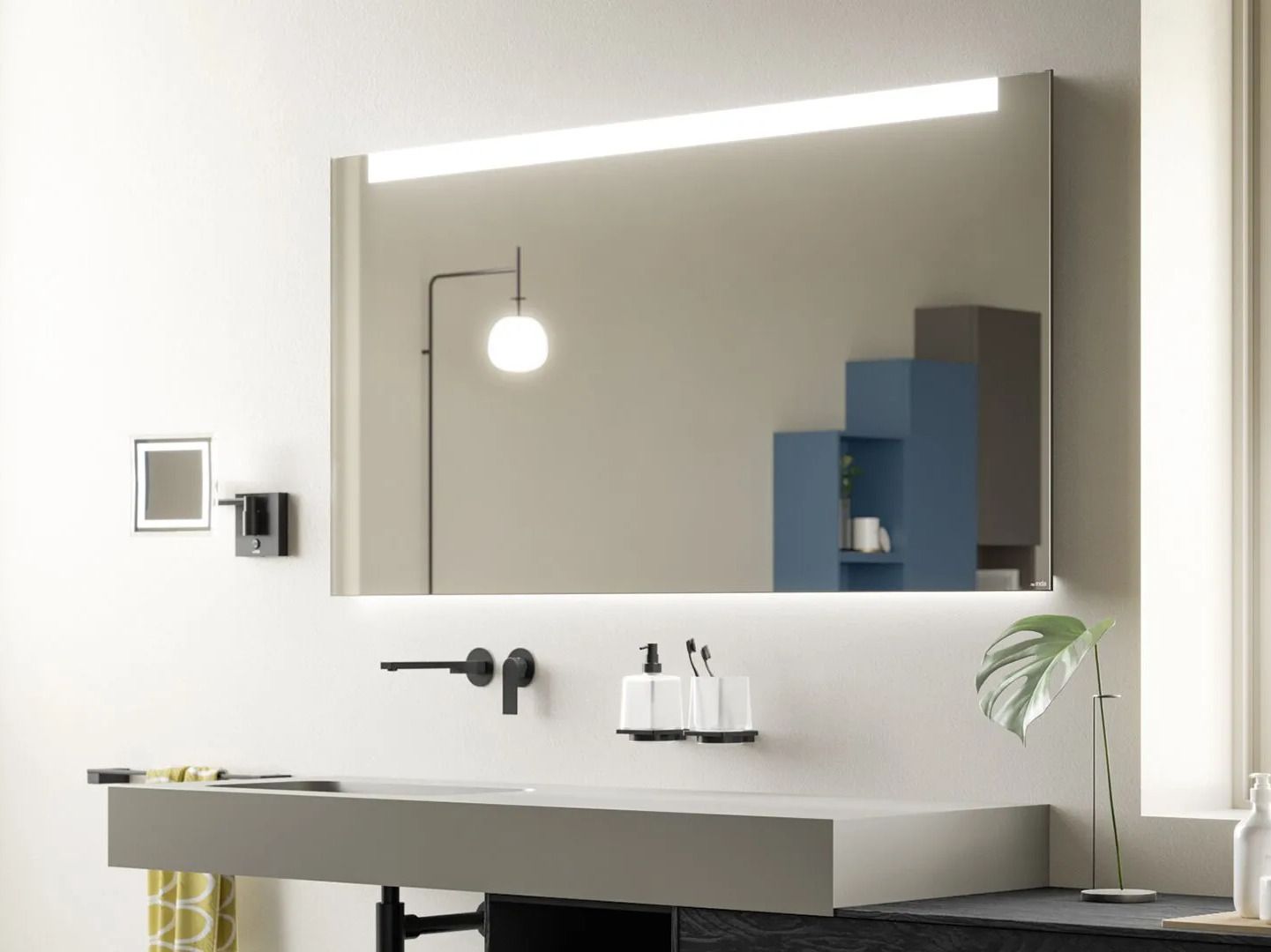 Зеркало для ванной со встроенным освещением INDA® LUSSINO + ARCH-00089775