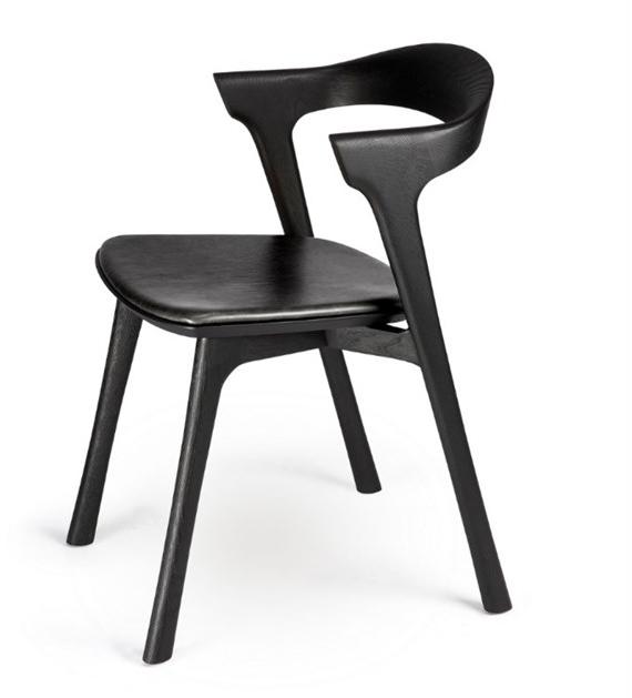 Ethnicraft Стул из лакированного дуба со встроенной подушкой Oak bok 51492 - 51493 - Вид №1