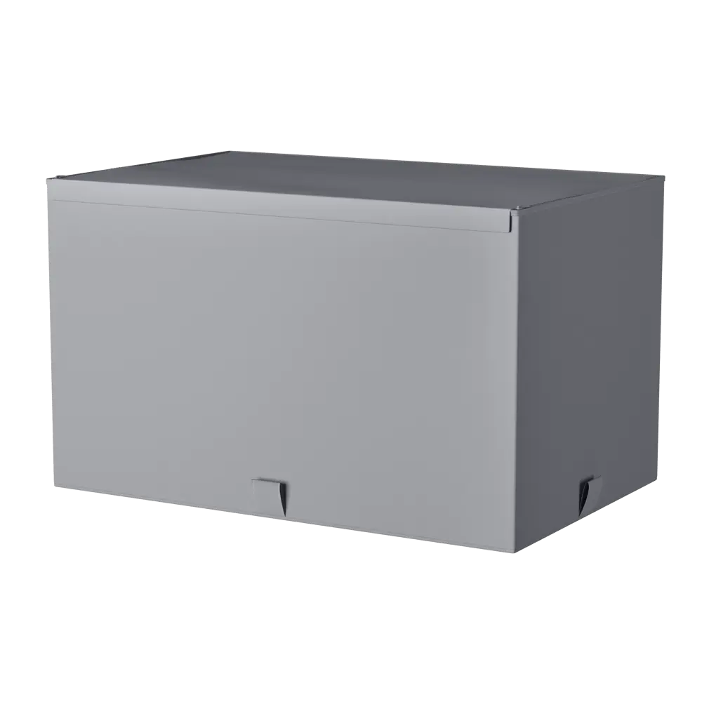 Короб с крышкой Spaceo Granit 3, 560x330x360 мм, 66 л, нетканый, цвет серый Home STLM-2066525