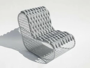 GANDIABLASCO Садовое кресло-качалка из алюминия Buit