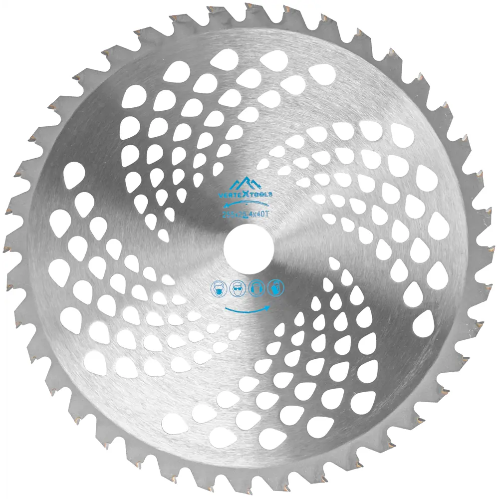 Нож для триммера Santreyd YK-B013: стальной диск для кошения травы и кустарника 89359958 STLM-0949133