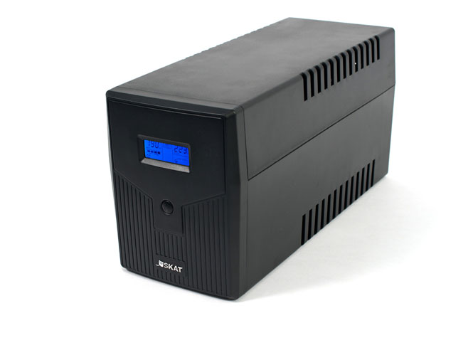 SKAT-UPS 2000/1200 ups 220v 1200w 2 batteries 9ah int. meander. voltage stabilization Бастион  - Вид №2