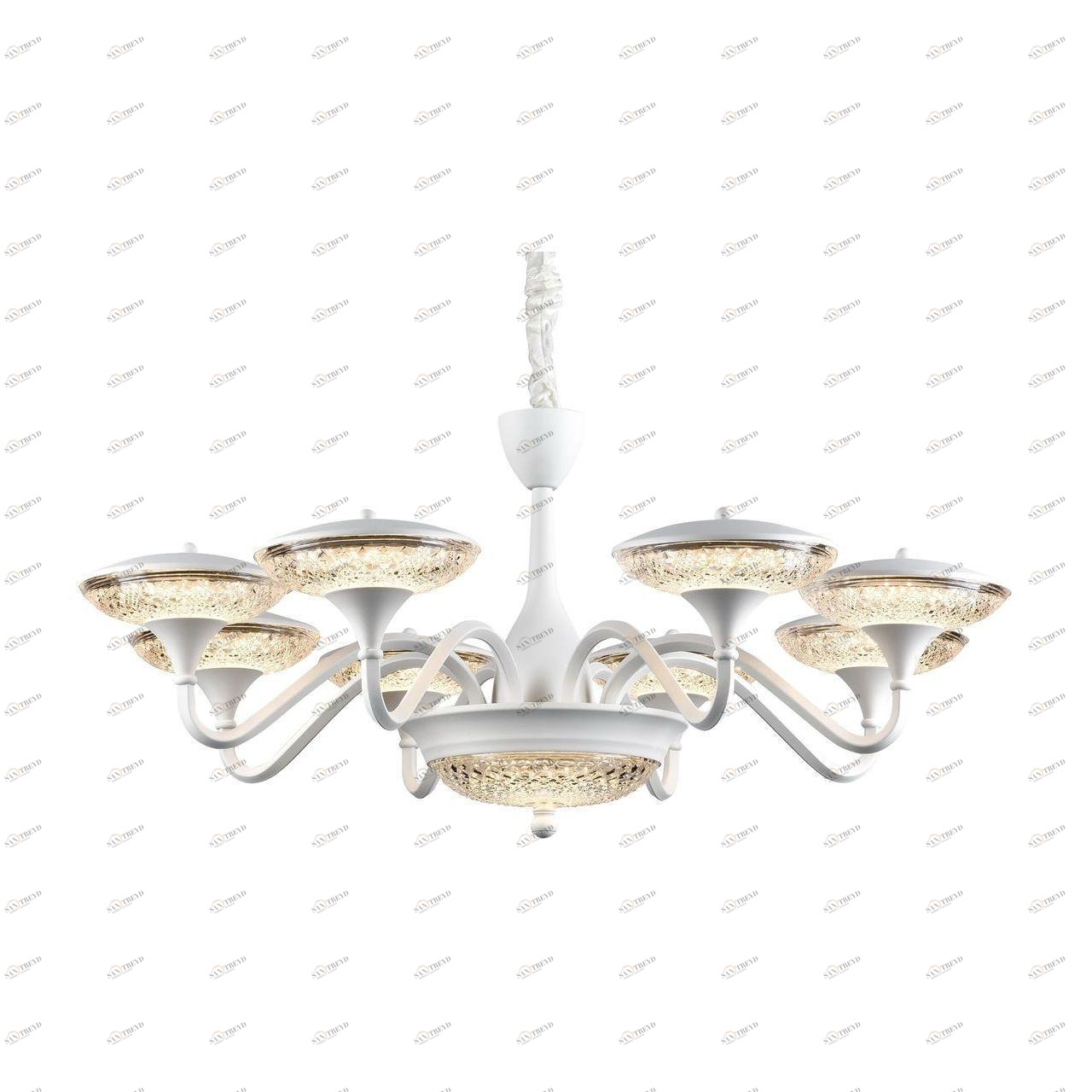 Подвесная светодиодная люстра Arte Lamp A5168LM-8WH ARTE LAMP ДИЗАЙНЕРСКИЕ 187702 Белый 