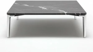 Rolf Benz Низкий квадратный каменный журнальный столик для гостиной