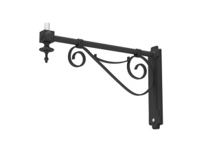 Литой алюминиевый уличный фонарь настенный кронштейн