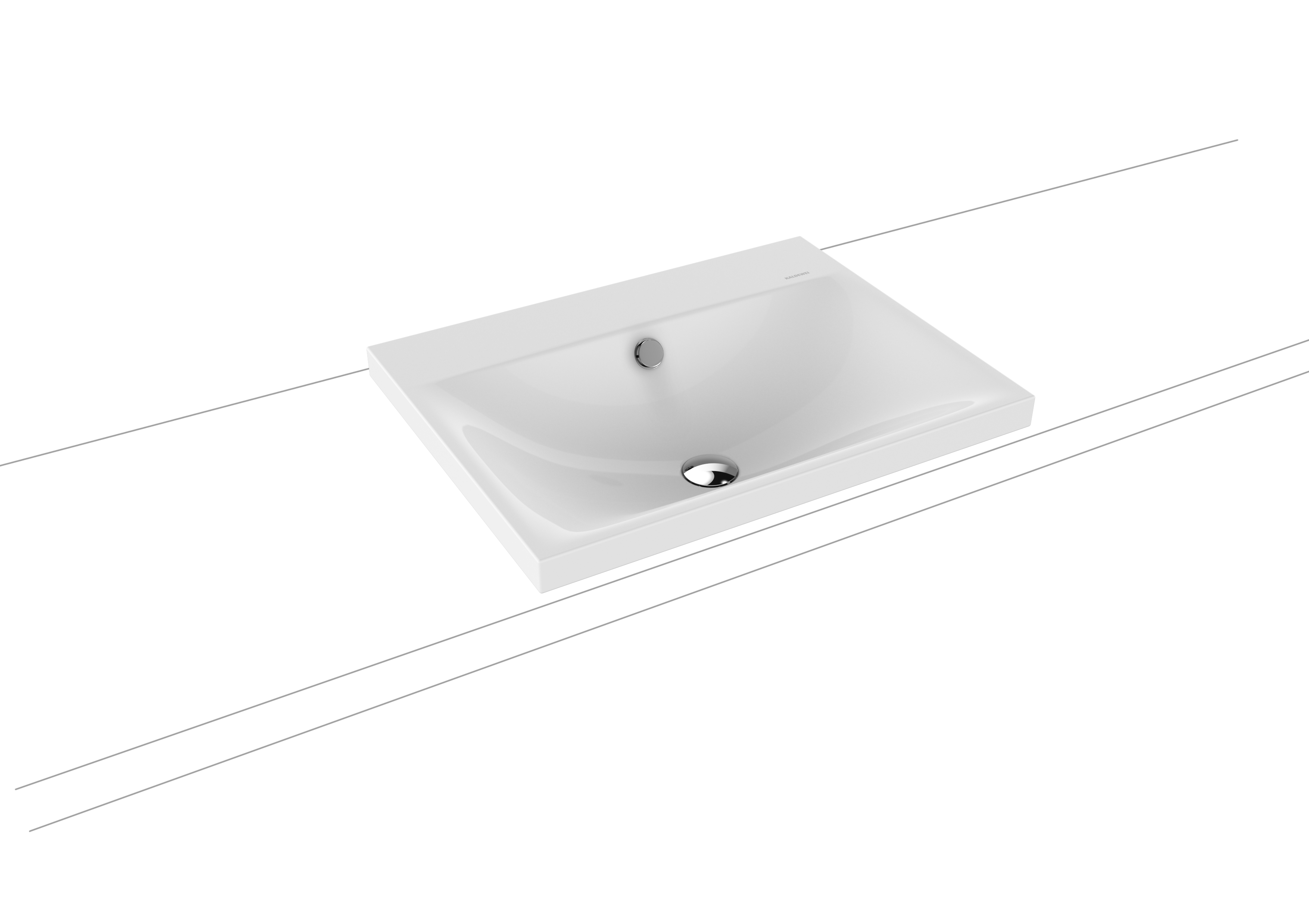 Умывальник KALDEWEI Сталь эмалированная 3040 294 черный матовый 100 30403319294 - Вид №1