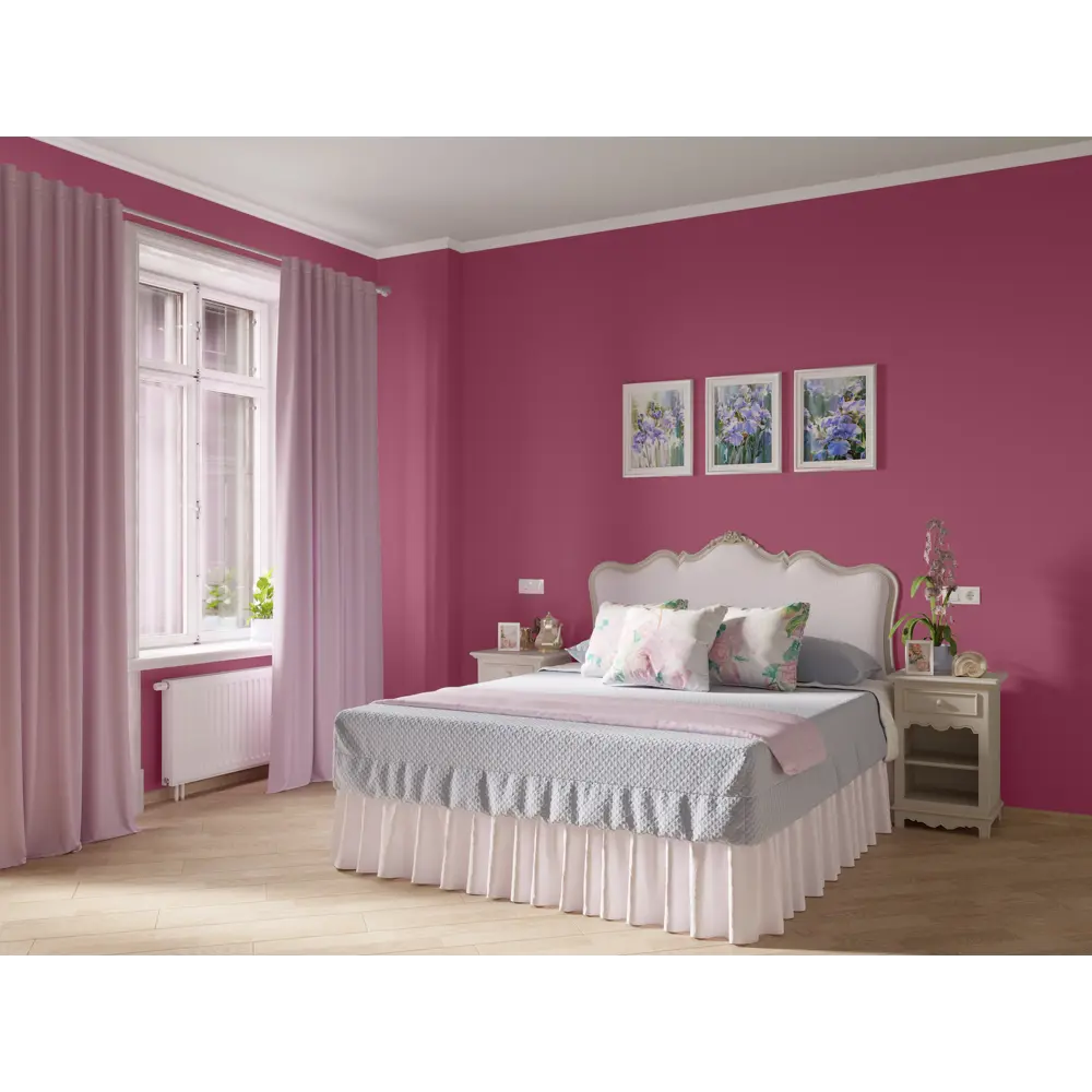 Краска для стен и потолков Trend Farbe цвет Ягодный смузи 50 мл Dufa STLM-2016836 - Вид №3