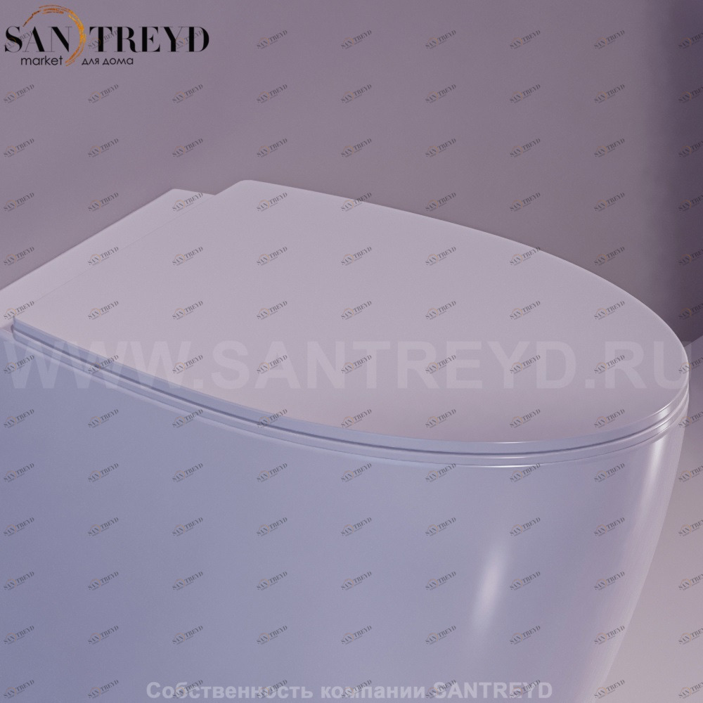 LFT005D05BIANCOCR Крышка сиденье для унитаза Simas LFT Spazio