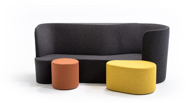 Moroso Круглый пуф из ткани Taba sun-id-1423213 - Вид №4