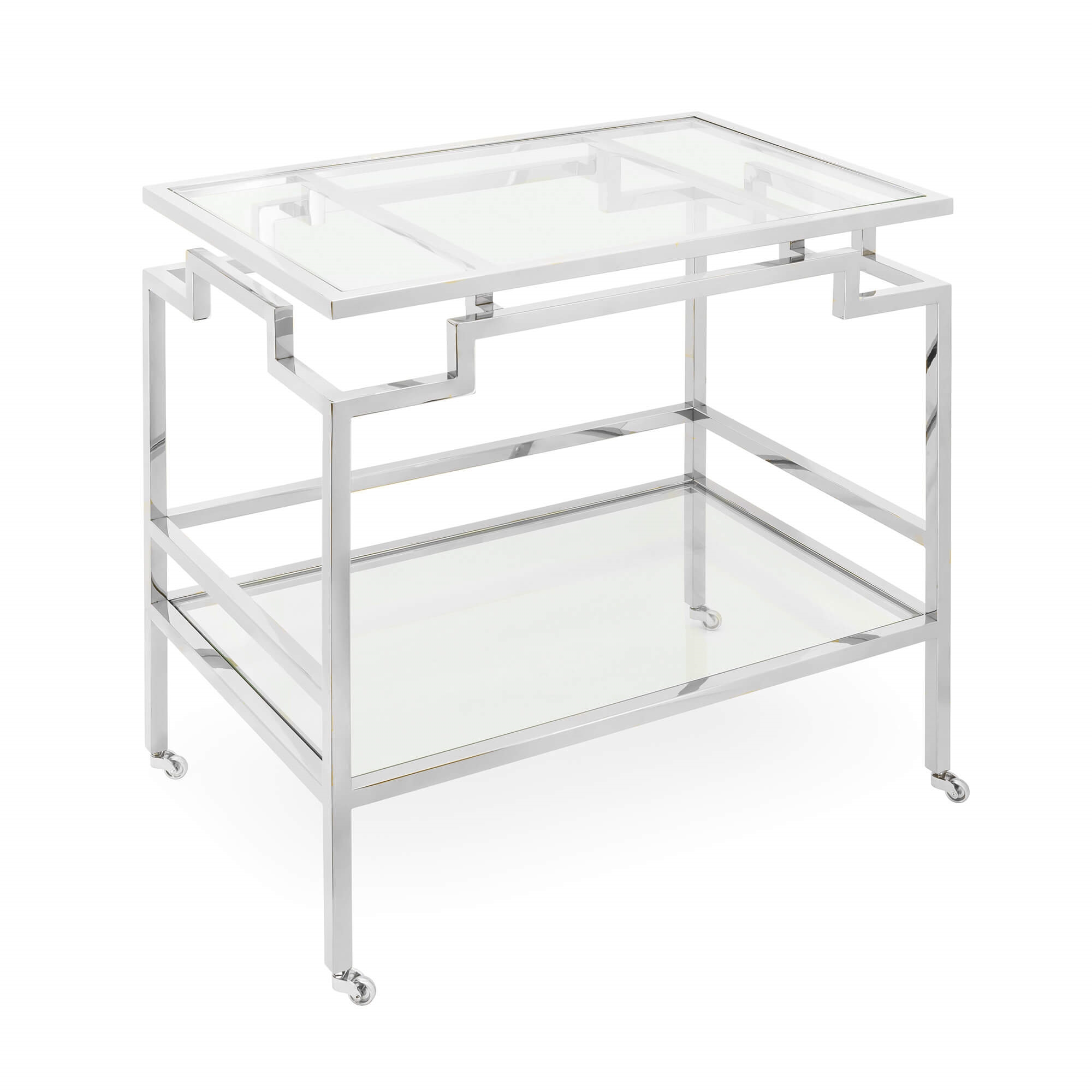 450243-02 ABHIKA ТЕЛЕЖКА HOLLY H72 72X47 SILVER 