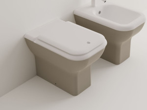 Керамический туалет без пола