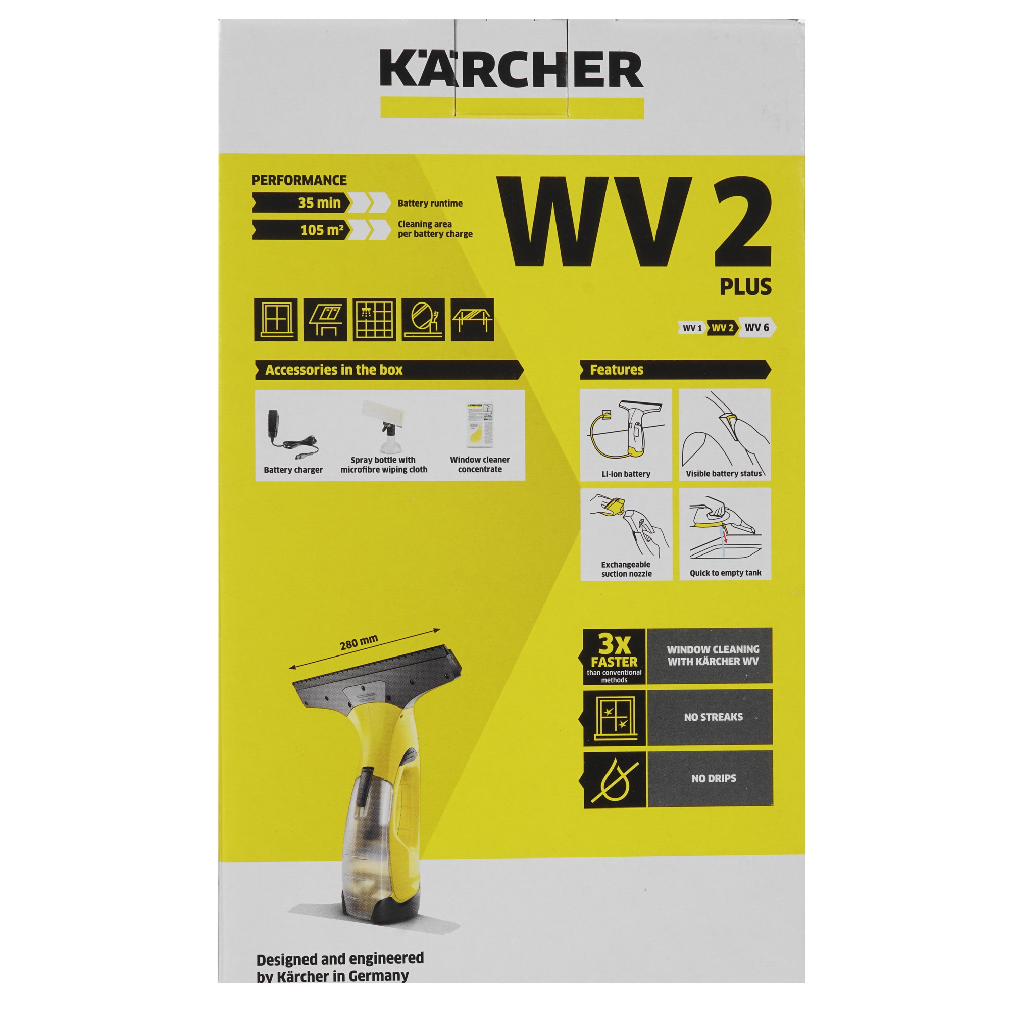 9970291 Стеклоочиститель Karcher WV 2 Plus STDN-0033469 - Вид №9