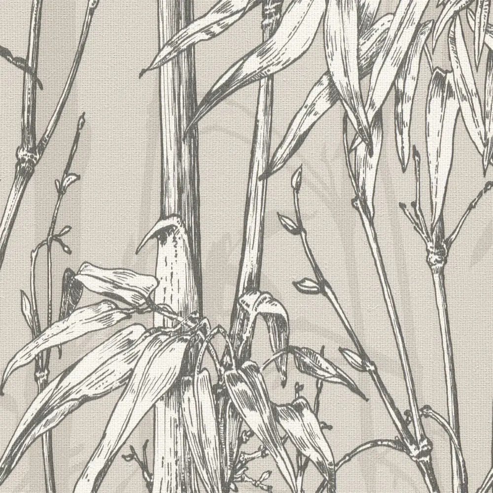 Обои флизелиновые Rasch Florent Бамбук бежевые 1.06 м м R819953 Florentine STLM-2103084 - Вид №1