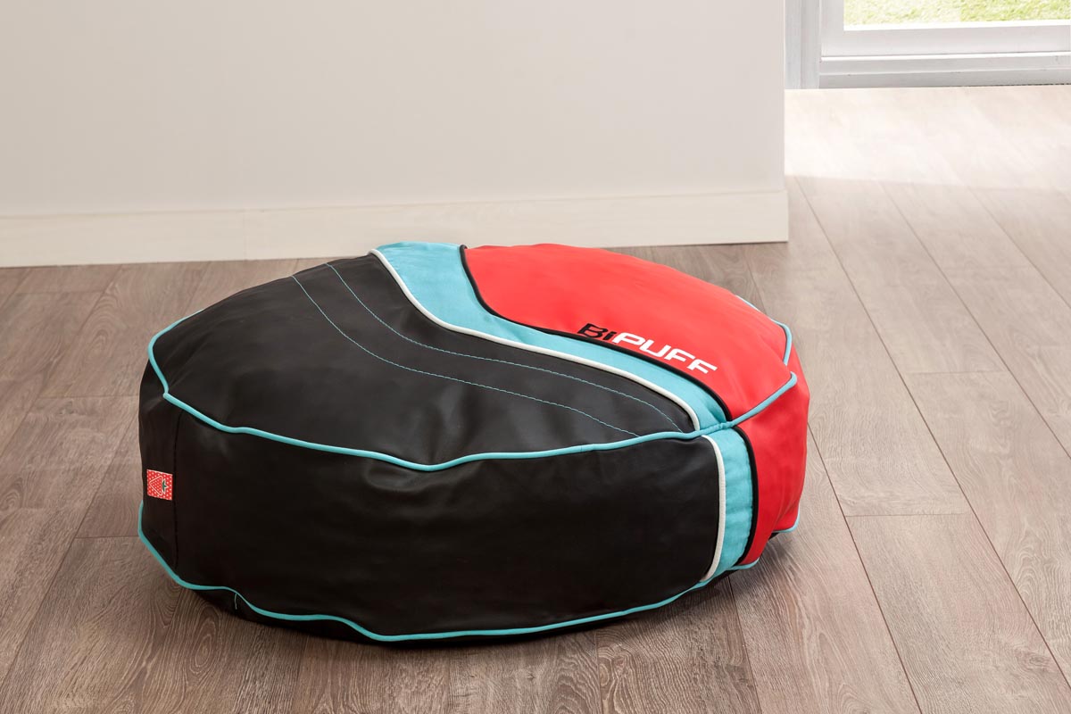 Пуфик мягкий черный Biconcept CILEK CHAMPION RACER 00-3832532 Черный Santreyd  - Вид №2