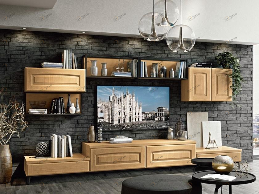 Cucine Lube Настенный ящик для хранения из массива дерева Veronica Lv 07