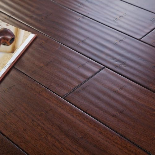 Массивная доска Parketoff Экзотика Анжер Орех американский (Гладкая) 310-1620х127 мм 2600300441