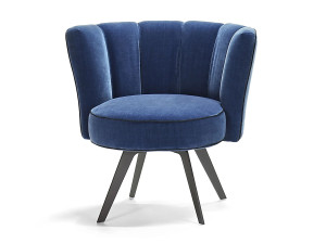 Бархатное кресло