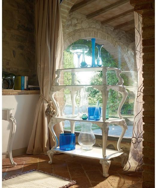 VOLPI Шкаф для ванной с открытым полом Night & day 3107 - Вид №1