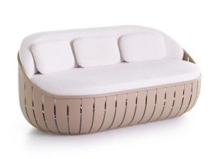 2-местный алюминиевый садовый диван