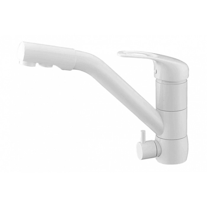 Zorg ZR 400 KF-12 White Смеситель для кухни Zorg 210х225  - Вид №1