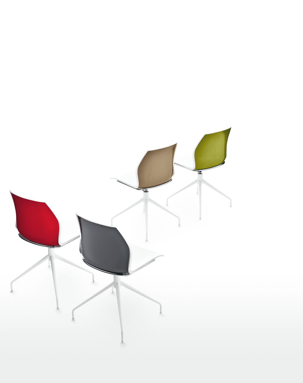 Вращающееся кресло на полипропиленовом насесте Kastel Kalea ARCH-00138548 - Вид №1