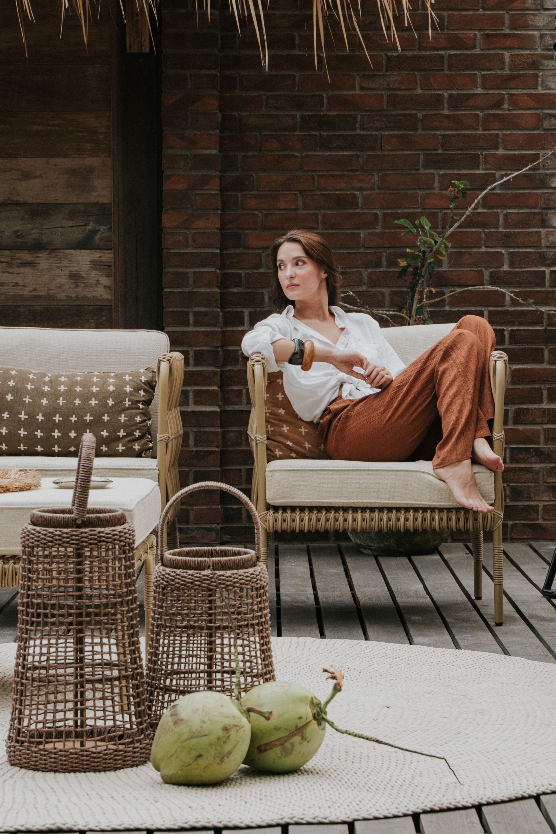 Синтетическое волокно сад стул с подлокотниками cbdesign Sierra ARCH-00088138 - Вид №4