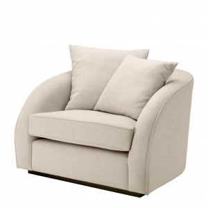 Кресло Les Palmiers от Eichholtz белое EICHHOLTZ ДИЗАЙНЕРСКИЕ, EICHHOLTZ 062301 Бежевый