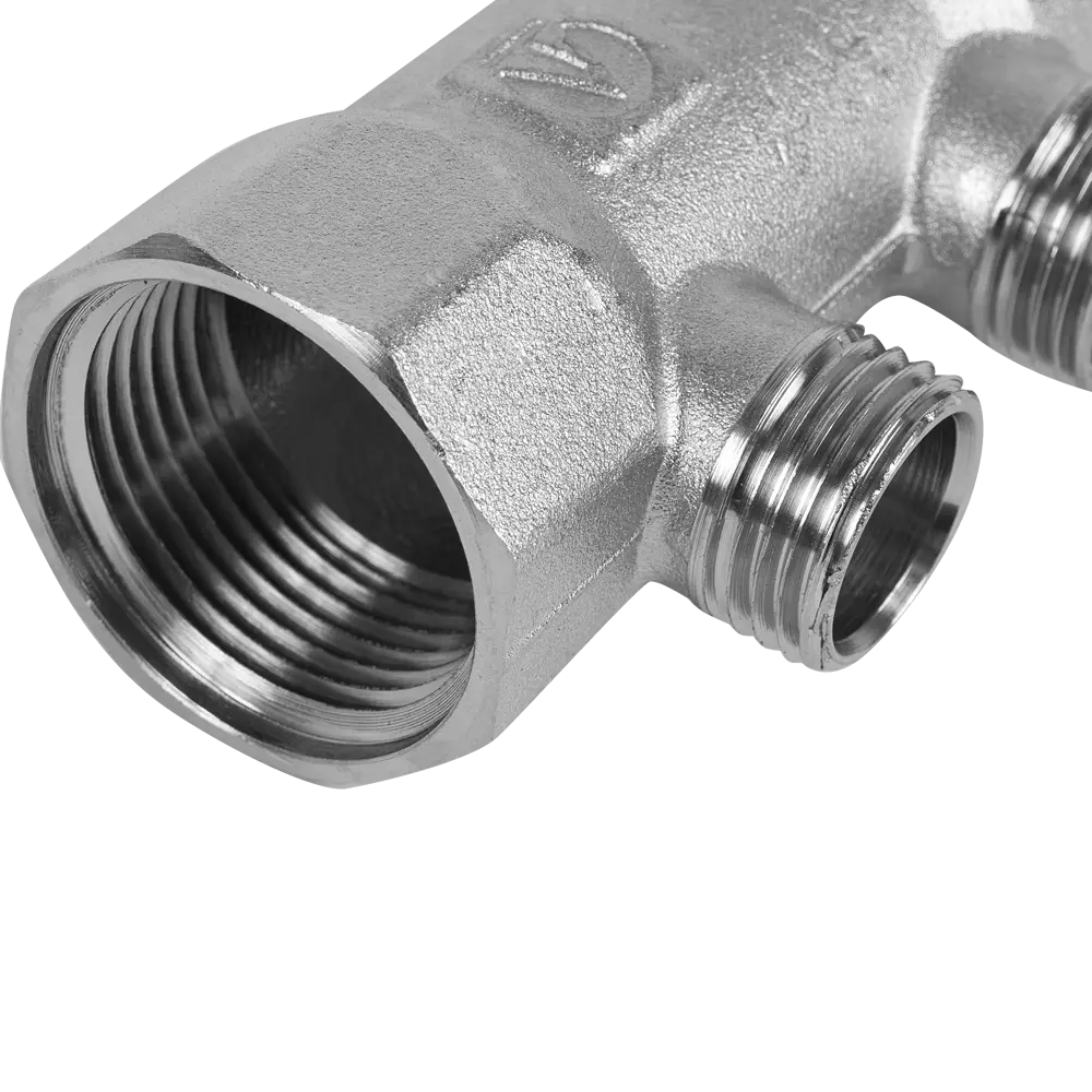 Коллектор с наружной резьбой Valtec на 2 выхода 1"x1/2" VTc.500.N.0602 STLM-2051499 - Вид №2