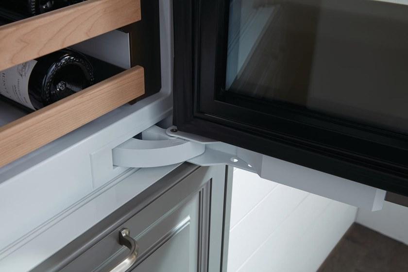 Sub-Zero Вертикальный встраиваемый винный холодильник из нержавеющей стали со стеклянной дверцей класса а Cantine vino Icbiw-30  - Вид №4