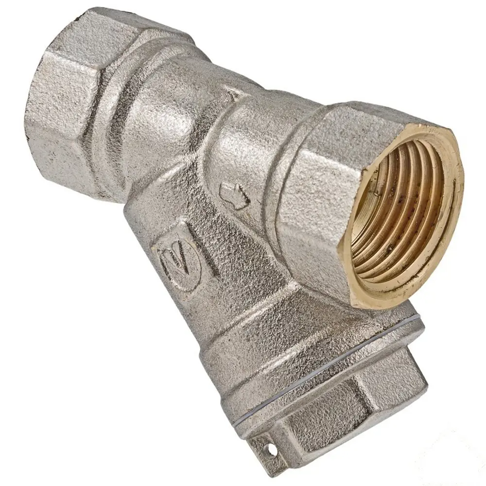 Фильтр косой Valtec 1/2" для воды ВР 400-500 мкм латунь STLM-2055455