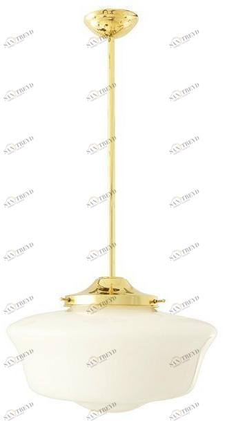 Mullan Lighting Подвесной светильник ручной работы с прямым светом Schoolhouse Mlp377 