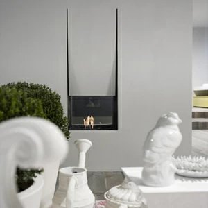 Камин двухсторонний на биоэтаноле CANTOBC108F Antonio Lupi CANTO DEL FUOCO встраиваемый