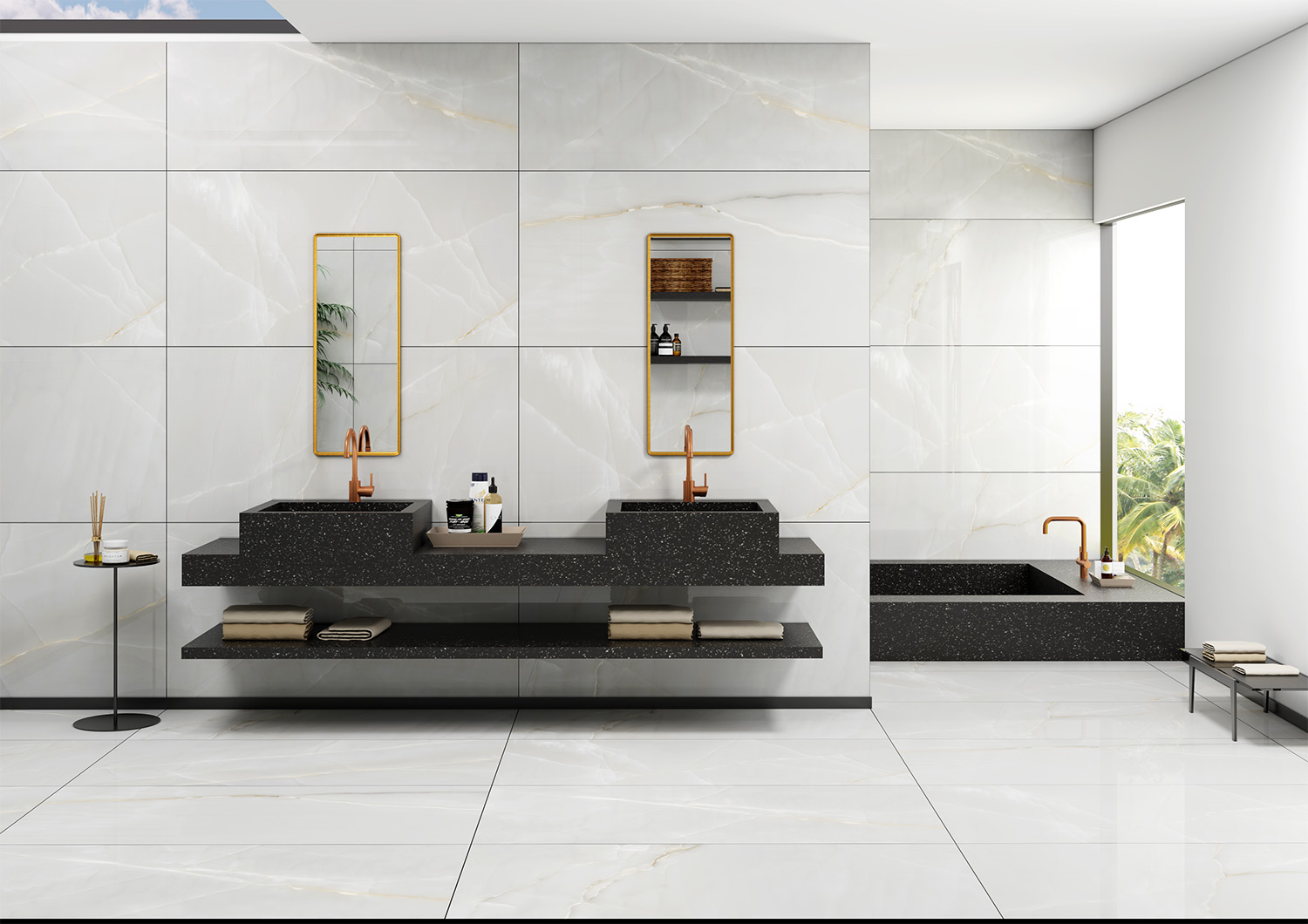 Ониксовый Шёпот: Керамогранит для Вашего Пространства STP-ST375 INCOLOR Modern - Вид №3