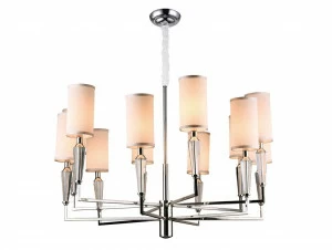 Подвесная люстра Newport 3156+6/C бежевая NEWPORT ДИЗАЙНЕРСКИЕ 109265 Бежевый