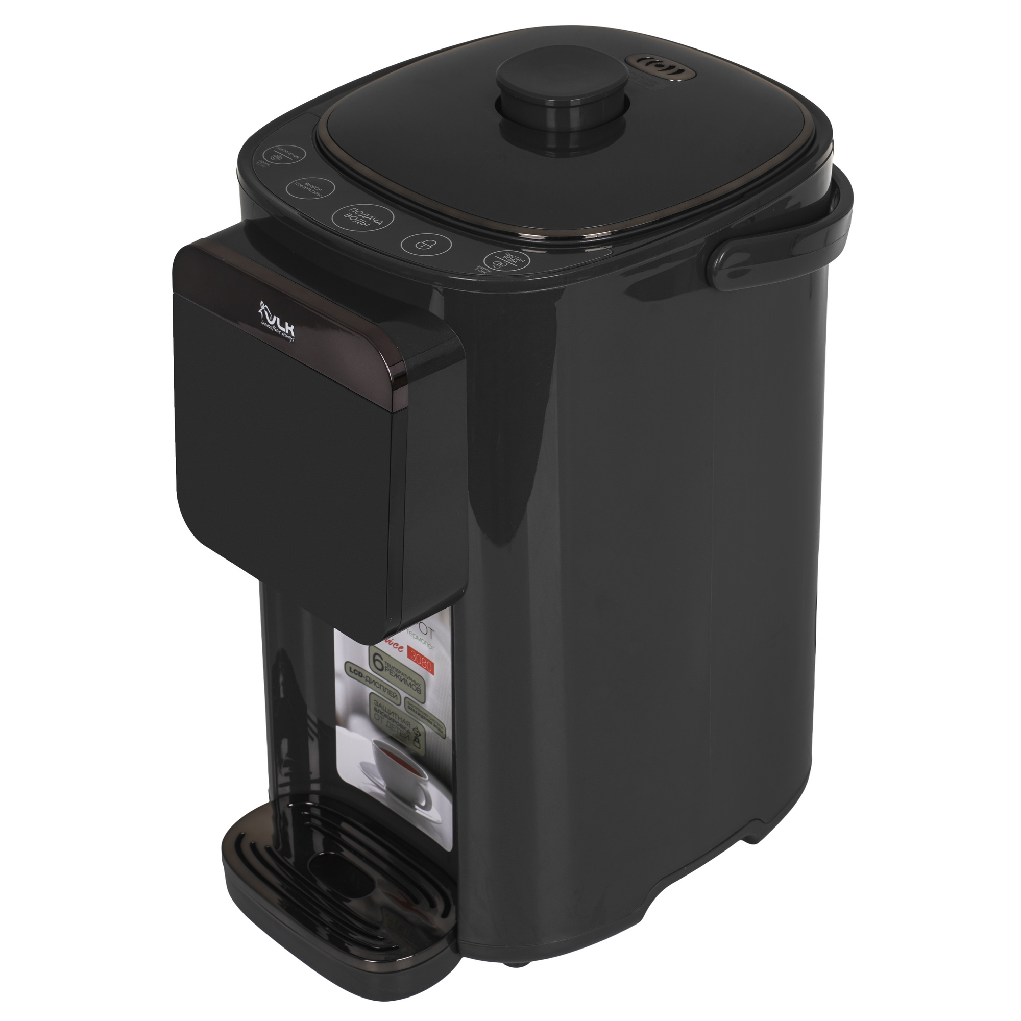 9225621 Термопот VLK Venice-3080 черный STDN-0112560 - Вид №6