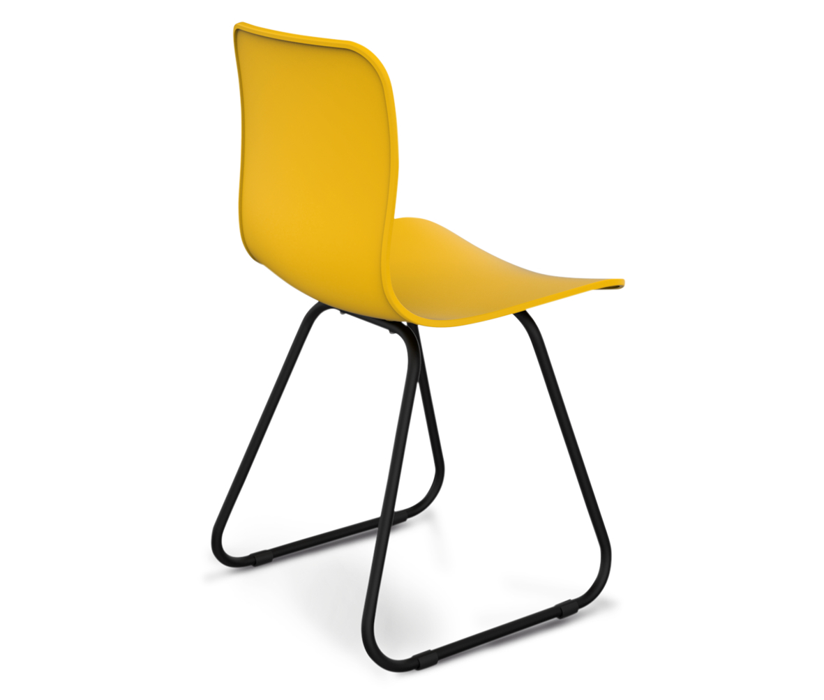 Стул DSR желтый S41 SHEFFILTON ДИЗАЙНЕРСКИЕ, DSR 015594 Желтый  - Вид №2
