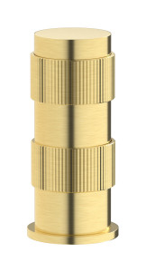 Пульт дистанционного управления для индивидуального контроля холодной и горячей воды. WE ARE IB rx270is Brushed Pale Gold Reflex