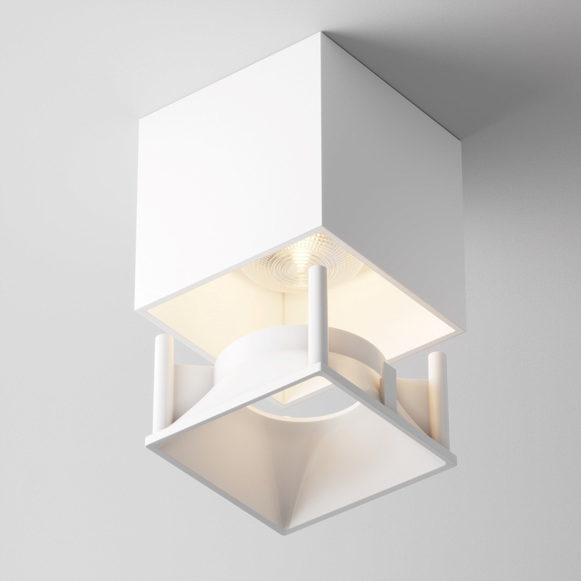 Металлический квадратный светодиодный прожектор с регулируемой яркостью Maytoni Альфа ARCH-00002021 - Вид №12