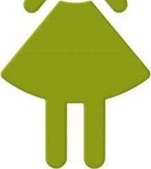 801.91.020 значок женщина HEWI Türzubehör  - Вид №10